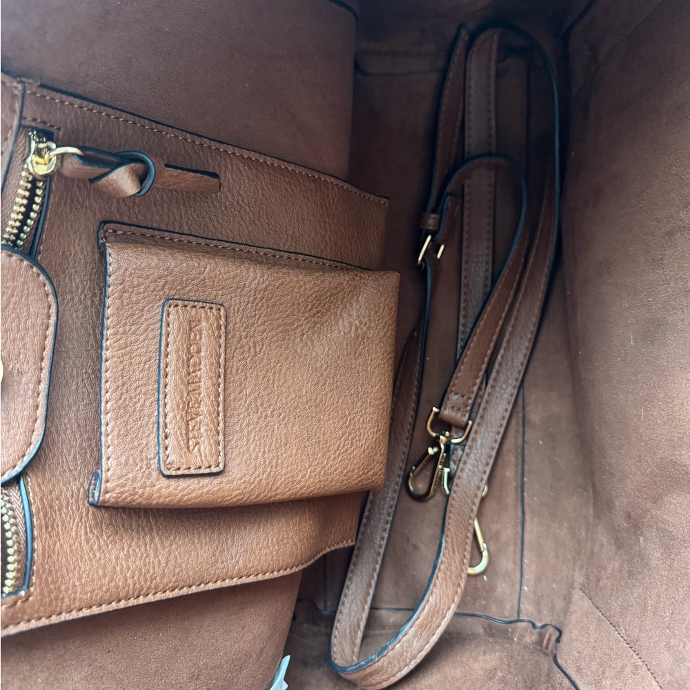 Steve Madden Brown Leather Handbag - Picture 6 of 10